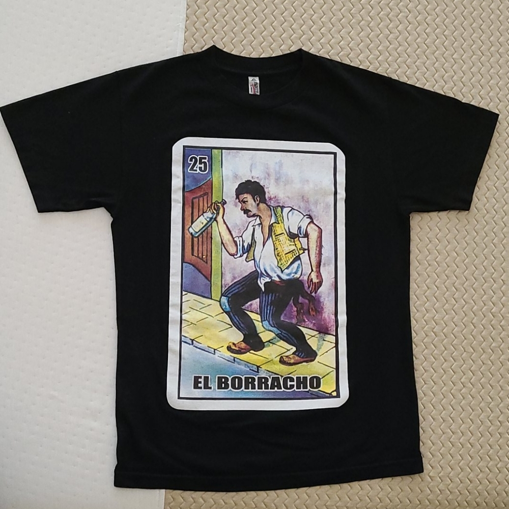El Borracho Mexican loteria #25